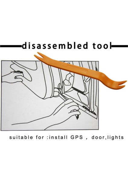 5 Parçalı Temizleme Alet Seti Plastik Kaldırma Çubuğu Kapı Paneli Sökme ve Değiştirme Iç Tornavida Bakım Aracı (Yurt Dışından) modelleri