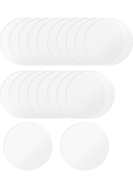 18 Adet Şeffaf Akrilik Disk 4 Inç Daire Akrilik Levha Kalın Daire Akrilik Yuvarlar Boşluklar Akrilik Panel Dıy El Sanatları Için (Yurt Dışından) modelleri