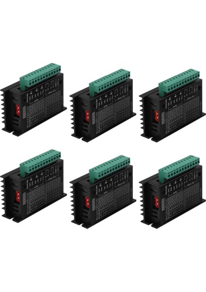 6 Adet 42/57/86 TB6600 Step Motor Sürücüsü 32 Segment Yükseltilmiş Sürüm 4.0A 42VDC Cnc Router Için (Yurt Dışından)
