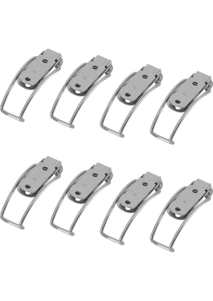 4x Paslanmaz Çelik Yaylı Çile 304 Paslanmaz Çelik Kutu Dolap Yaylı Kilit Çile Taşıma Kutusu Kule Tokası (Yurt Dışından)