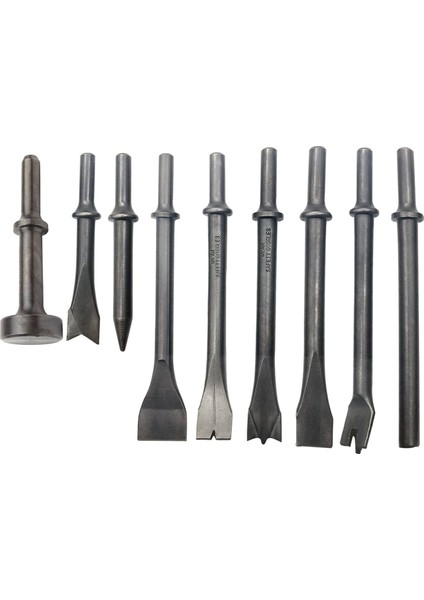 Pnömatik Keski Havalı Darbeli Zımpara Ucu Seti 9 Parça Set (Yurt Dışından)