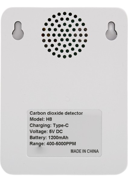 Hava Monitörü Co2 Karbon Dioksit Dedektörü Hava Kalitesi Sıcaklık Nem Monitörü Co2 Için Hızlı Ölçüm Ölçer, Beyaz (Yurt Dışından) fırsatları