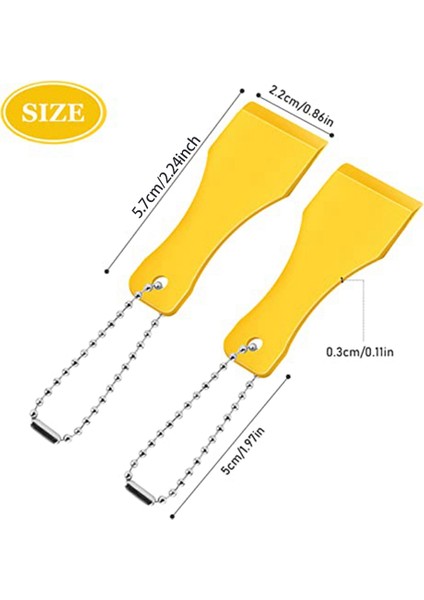 20 Adet Plastik Kazıyıcı Aracı Anahtarlık Piyango Bileti Scratcher Aracı Anahtarlık Kazıyıcı Piyango Bileti Scratcher Anahtarlık (Yurt Dışından) modelleri