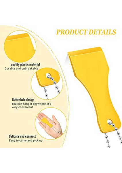 20 Adet Plastik Kazıyıcı Aracı Anahtarlık Piyango Bileti Scratcher Aracı Anahtarlık Kazıyıcı Piyango Bileti Scratcher Anahtarlık (Yurt Dışından) fırsatları