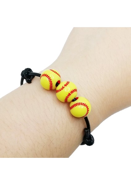12 Adet Softbol Akrilik Anahtarlıklar ve Sporcular Için 12 Adet Softbol Bilezikler Takım Okulu Hatıra Partisi, Beyzbol Hediyesi (Yurt Dışından)