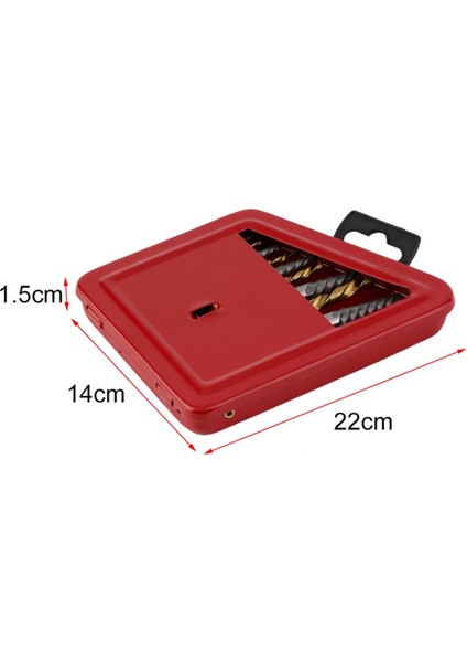 Cıvata Sökme Inç Matkap Çıkarıcı Montaj Seti 10PC Parça Seti Vida Çıkarıcı Montaj Seti (Yurt Dışından)