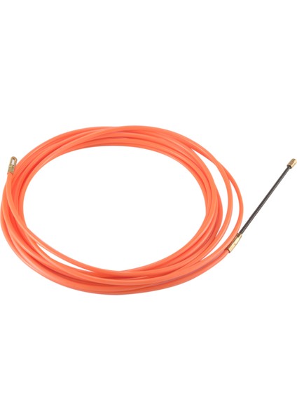 4mm 5 Metre Turuncu Kılavuz Cihazı Naylon Elektrik Kablosu Itme Çektirme Kanalı Yılan Rodder Olta Teli (Yurt Dışından) modelleri