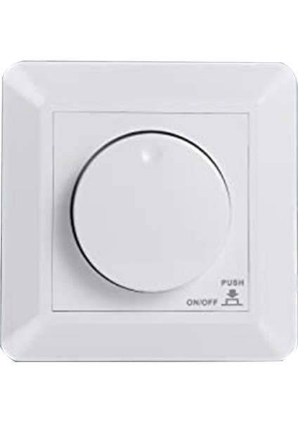 2x LED Dimmer Anahtarı, Kısılabilir LED ve Halojen Için Sıva Altı Dimmer, 5-300 W Dimmer Anahtarı Led, Faz Kontrollü Dimmer (Yurt Dışından)