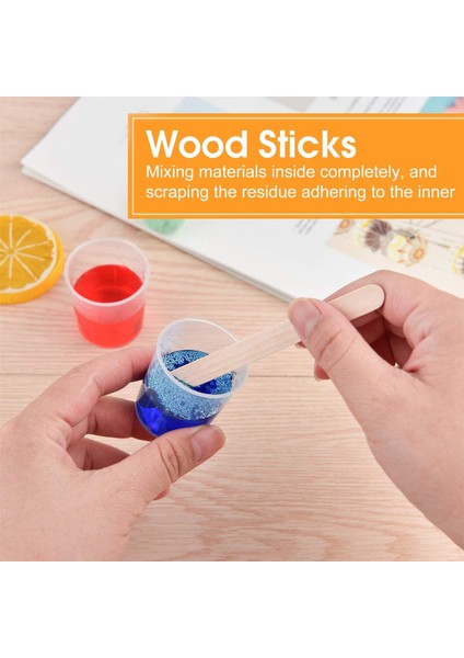 100 Paket 30ML/2OZ Plastik Mezun Bardaklar Şeffaf Ölçekli Bardaklar Şeffaf Epoksi Karıştırma Bardakları 100 Pcs Karıştırma Çubukları ile (Yurt Dışından) modelleri