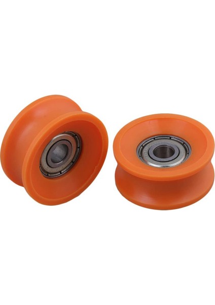 24 Adet 6X30X13MM Plastik Kaplamalı Mühürlü Rulmanlar Çelik 606ZZ Derin U Oluk Kılavuz Kasnak Raylı Bilyalı Rulman Tekerlek (Yurt Dışından)