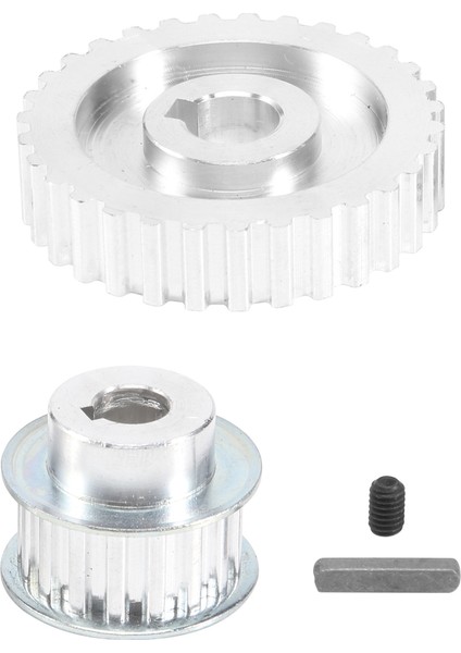 2 Adet Metal Senkron Kasnak Dişli Motor Kayış Dişli Tahrik Çarkı Dişli S CJ0618 Mini Torna Dişlileri, Metal Kesme Makinesi Dişlileri (Yurt Dışından)
