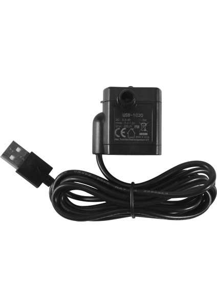 Ultra Sessiz Mini Fırçasız USB Su Pompası 5V 70CM Dalgıç Çeşme Akvaryum Sirkülasyonlu (Yurt Dışından)