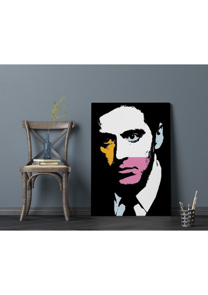 Home Al Pacino Pop Art Tasarımlı Kanvas Tablo 70X100CM-1