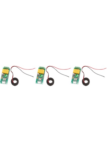 3x Yükseltilmiş Versiyonu PZEM-004T Dijital Ac Metre Ampermetre Ttl Akım Güç Faktörü Frekans Test Cihazı Modülü Bobinli 100A (Yurt Dışından)