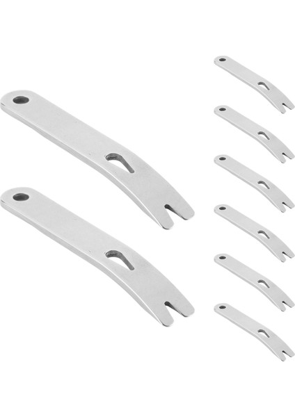 8 Adet Mini Levye Paslanmaz Çelik Düz Çubuk Çok Fonksiyonlu Küçük Levye Mini Kazayağı Hayatta Kalma Açacağı Araç Seti (Yurt Dışından) fiyatları