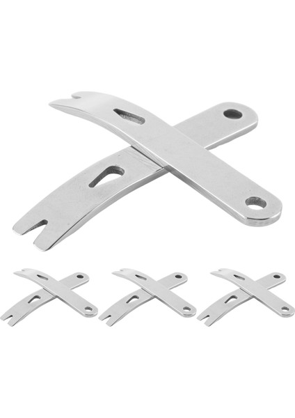 8 Adet Mini Levye Paslanmaz Çelik Düz Çubuk Çok Fonksiyonlu Küçük Levye Mini Kazayağı Hayatta Kalma Açacağı Araç Seti (Yurt Dışından) modelleri