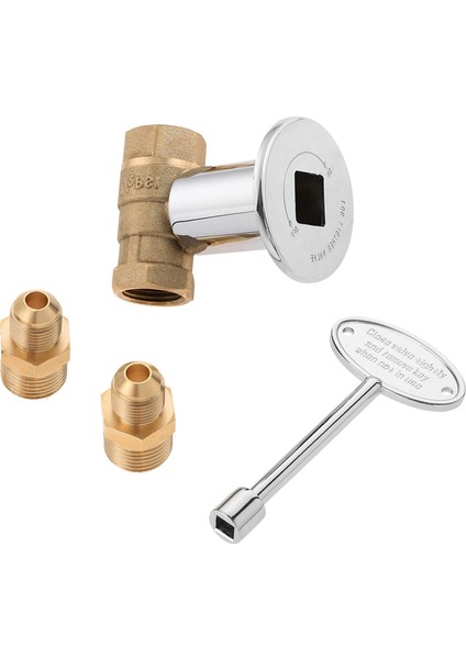 1/2 Inç Düz Çeyrek Dönüşlü Kapatma Vanası Kiti 3/8 Erkek Flare 1/2 Npt Bağlantı Parçaları Lp Gaz Ateş Çukurları Şömine Için Uygun (Yurt Dışından) fırsatları