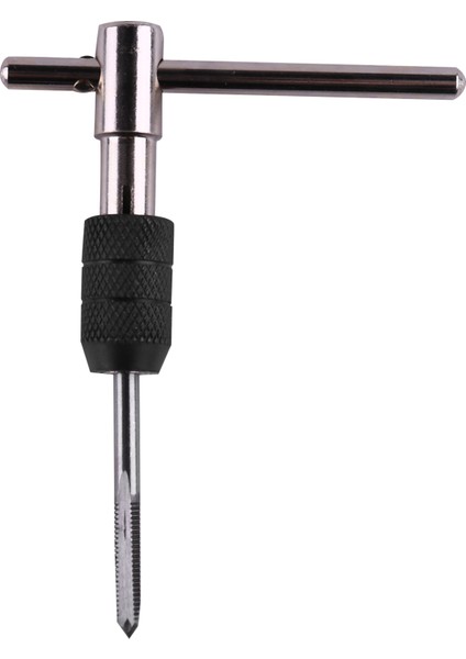 5 Adet/takım T Tipi Makine El Vida Konu Musluklar Oyucu M3//m5/m6 Büküm Matkap Uçları ve Anahtar ile Musluk Seti (Yurt Dışından)