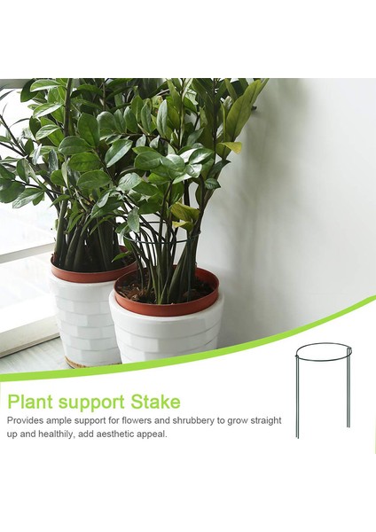 Bitki Destek Direği, 4'lü Paket Yarım Bahçe Bitki Destekleri, Bitki Destek Halkası, Bahçe Sınır Destekleri (Yurt Dışından) indirimleri