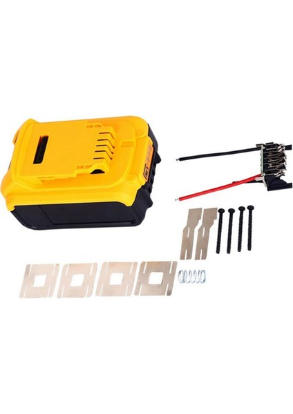 3x Li-Ion Pil Plastik Kasa Pcb Şarj Koruma Devre Kartı Kabuğu Için 18V 20V Li-Ion Pil (Yurt Dışından)