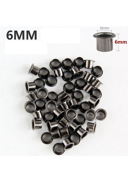 200 Adet Halkalar Dıy Kydex Kılıf 6mm Perçin El Aleti Parçaları Kuşgözü Delik Delme Aracı Kiti (Yurt Dışından) fırsatları