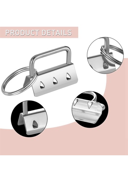 100 Adet Anahtarlık Donanım Bölünmüş Yüzükler Seti Kuyruk Klipleri Bileklik Kelepçe Kordon Anahtarlık Dıy Aracı Halkalı (Yurt Dışından) modelleri