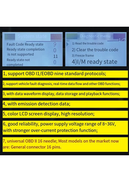 V100 Araç Teşhis Araçları Dijital Ekran Tarayıcı Evrensel Obd2 Kod Okuyucu Ateşleme Test Cihazı Testi (Yurt Dışından) indirimleri