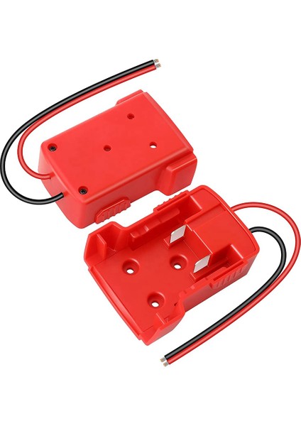 Pil Adaptörü, Pil 18V Için 2 Paket Power Wheels Adaptörü, Güç Konektörü 12 Ölçer Robotik (Yurt Dışından)