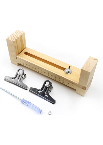 Bilezik Yapımcısı Tutucu U Şekli Jig Bilezik Yapımcısı Ahşap Çerçeve Örgü DIY Örgü Bilezikler için Crafting Araç Kiti B (Yurt Dışından)