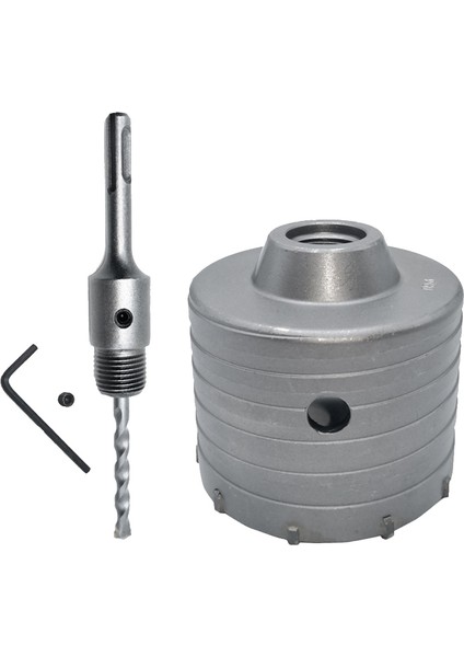 1 Takım Sds Plus Beton Delik Testere Elektrikli Içi Boş Çekirdek Matkap Ucu 100MM 110MM Çimento Taş Duvar Klima Alaşımlı Bıçak (Yurt Dışından)
