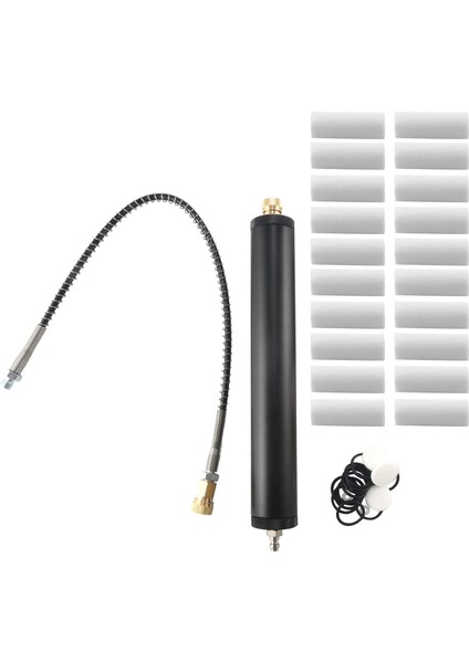 1 Takım Pcp Kompresör Yağ Su Ayırıcı Hava Kompresörü Için Yüksek Basınç 40MPA 300BAR 4500PSI Pompa Hava Filtresi (Yurt Dışından)