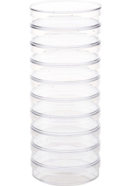 Laboratuvar Plakası Bakteriyel 55MM x 15MM Için 50 Adet Steril Kapaklı (Yurt Dışından)