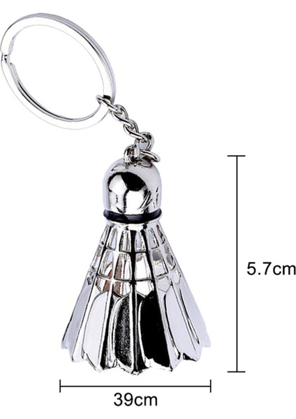 10X Metal Badminton Anahtarlık Üç Boyutlu Badminton Turnuvası Hatıra Anahtarlık Spor Sevimli Kolye (Yurt Dışından) indirimleri