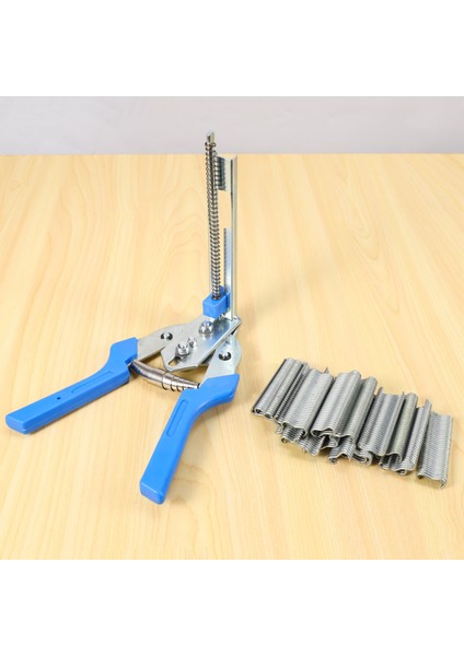 1 Adet Halka Pense Aracı ve 600 Adet M Klipler Tavuk Örgü Kafes Tel Çit Sıkma Lehim Ortak Kaynak Onarım El Aletleri (Yurt Dışından) fırsatları