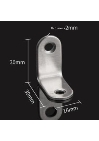 50PCS L Vidalı Köşe Braketi, Köşe Braketleri, Köşe Braketi Bağlantı Elemanları, Mobilya Karyola Dolapları Için (Yurt Dışından) indirimleri