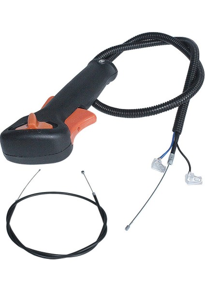 Çim Biçme Makinesi Aksesuarları Gaz Kelebeği Kolu Gaz Anahtarı Düzeneği FS75 FS80 FS85 Aksesuarları Için Uygun (Yurt Dışından) modelleri