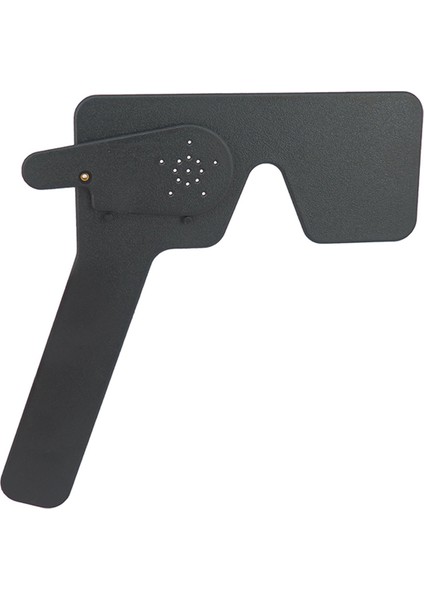 8x Profesyonel Oftalmik Lorgnette 17 Iğne Deliği Siyah Plastik Görüş Testi Göz Tıkayıcı (Yurt Dışından)