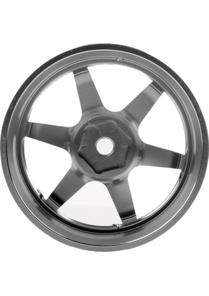 4p Alüminyum Alaşım6 Ispitli Jant, Rc 1/10 On-Road 1052 Drift Sakura TE37+, Gri (Yurt Dışından) modelleri