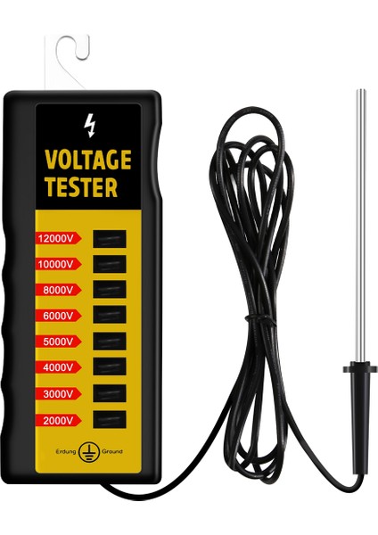 12000V Çiftçi Çit Gerilim Test Aracı, Elektrikli Çit Gerilim Test Cihazı, Yard Eskrim Test Cihazı (Yurt Dışından) modelleri
