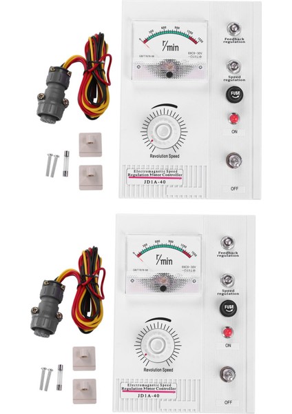 2x JD1A-40 Ac Motor Hız Kontrol Cihazı 15-40KW Dc 90 V 5A Motor Hızı Nokta Regülatörü 132-1320RPM Denetleyici IP55 (Yurt Dışından)