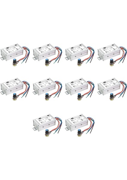 10X Motor Hız Kontrol Cihazı DC9V 12V 24V 48V 60V 20A Pwm Motor Hız Kontrol Regülatörü Sürücüsü 0-1200W (Yurt Dışından)