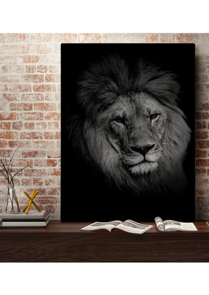 Home Aslan Tasarımlı Kanvas Tablo 70X100CM-2