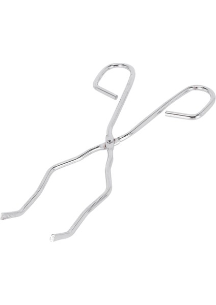 2x Pota Maşa Eritme Tabağı Paslanmaz Pense Tutucu Kolu 23 cm (Yurt Dışından)