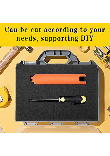 Izgara Sünger Küp-Köpük, 4 Adet 400X300X50MM/4 Adet 400X300X10MM, Alet Kutusu Kamera Kılıfı Sünger, Kutu Aparatı, Alet (Yurt Dışından) indirimleri