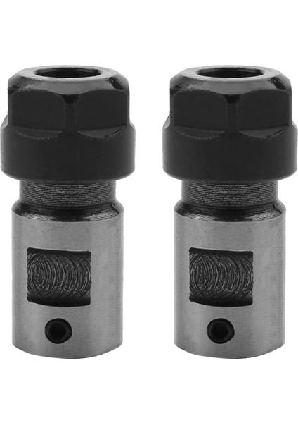 2x ER11 Collet Chuck Motor Şaft Uzatma Çubuğu Mili Collet Torna Aletleri Tutucu Iç 8 mm (Yurt Dışından)