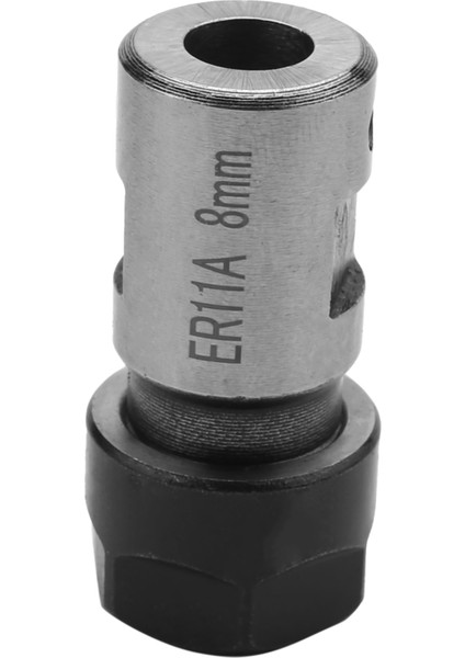2x ER11 Collet Chuck Motor Şaft Uzatma Çubuğu Mili Collet Torna Aletleri Tutucu Iç 8 mm (Yurt Dışından)
