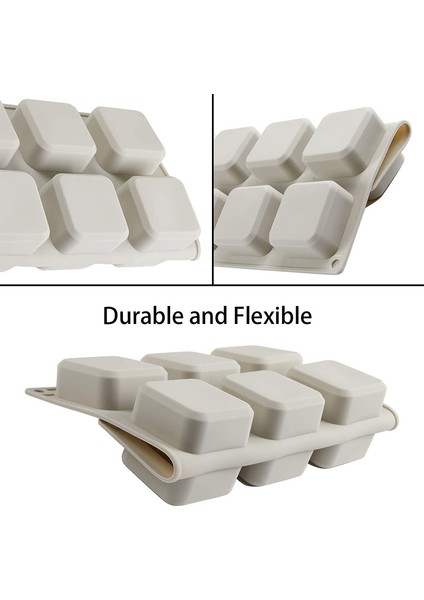 2 Paket Silikon Sabun 9 Kaviteler Kare Sabun Kalıp Dıy El Yapımı Silikon Kalıp Sabun Yapımı Için (Yurt Dışından) fiyatları