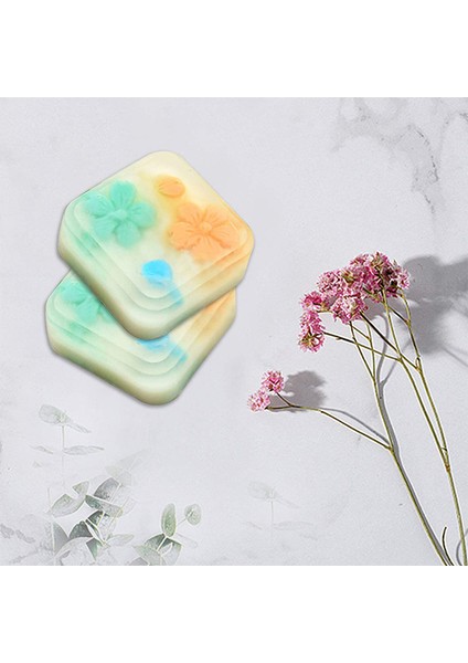 2 Paket Silikon Sabun 9 Kaviteler Kare Sabun Kalıp Dıy El Yapımı Silikon Kalıp Sabun Yapımı Için (Yurt Dışından) indirimleri