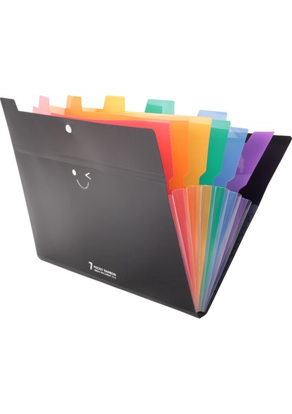 Genişleyen Dosya Klasörleri Mektup Boyutu 7 Cepler Akordeon Belge Düzenleyici A4 Plastik Dosya Klasörü Belge Düzenleyici (Yurt Dışından) modelleri