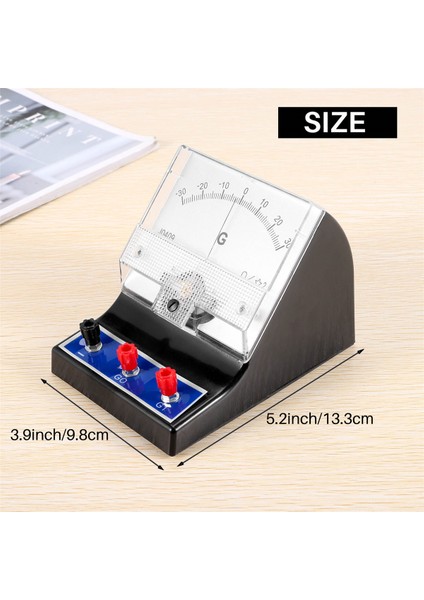 Analog Ampermetre Işaretçi Tipi Elektrik Akımı Amper Test Cihazı Hassas Ampermetre Mikroampermetre Galvanometre (Yurt Dışından)
